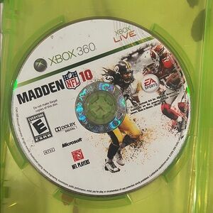 Xbox 360 NFL Madden 10, Microsoft EA Sports